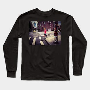 Tribeca Street Manhattan NYC Long Sleeve T-Shirt